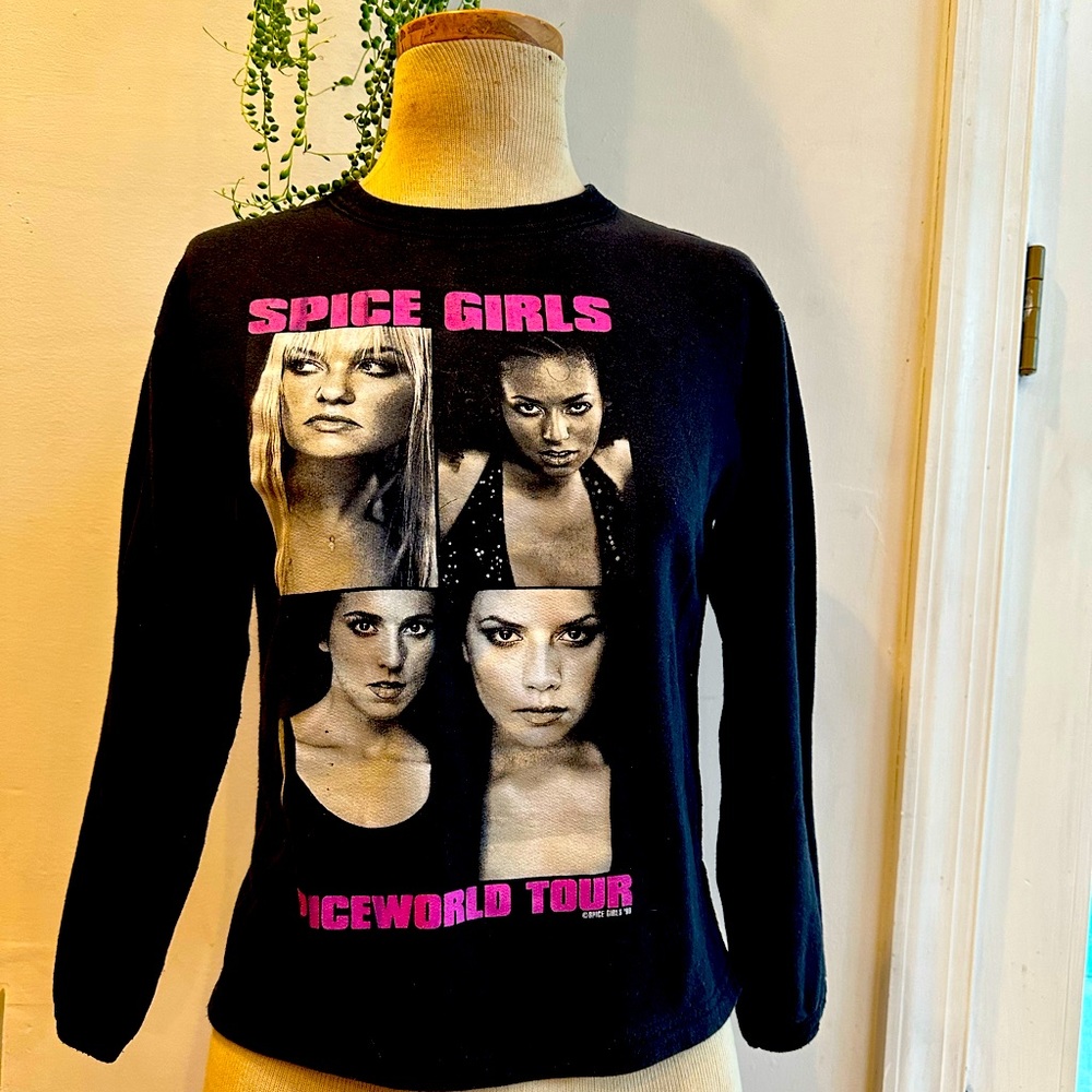 Vintage 90s Spice Girls Spiceworld 1998 tour sweatshirt sz s